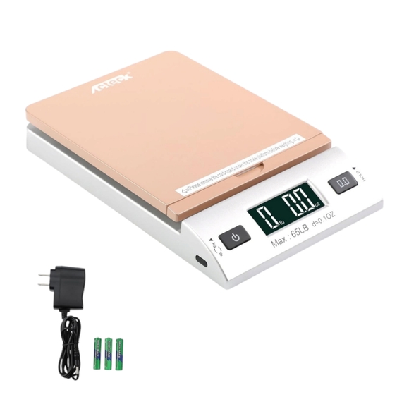 Portable Digital Mailing Shipping Postal Scale W/AC Adapter and Batteries - Picture 6 of 7